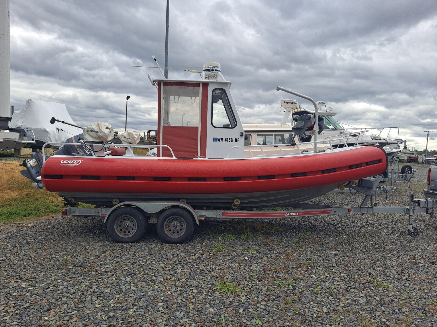 1996 SAFEBOAT 21' CUSTOM FISHER