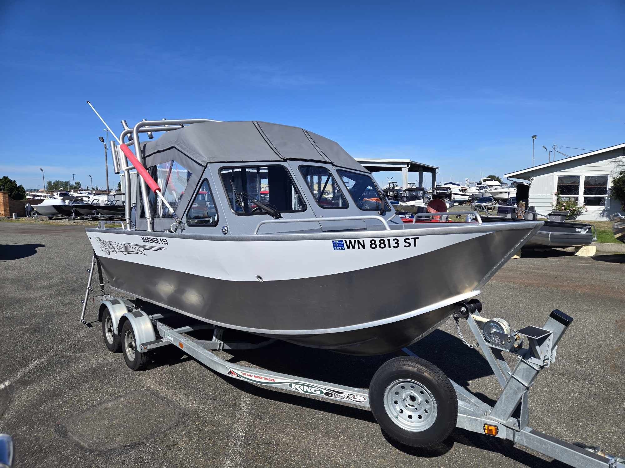 2019 Raider Boats Mariner 198